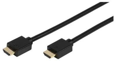 Zdjęcie produktu dla ViVanco™47161, 5 m, HDMI Typu A (Standard), HDMI Typu A (Standard), Kompatybilność 3D, 18 Gbit/s, Czarny