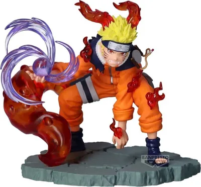 Immagine prodotto di BANDAI Naruto Uzumaki posa dell'oca da giardino | Naruto figura da collezione | BPR28664 | 9 cm