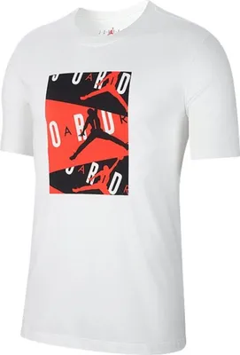 Produktbild von Nike M J Jordan Air Ss Crew White/Infrared 23 L