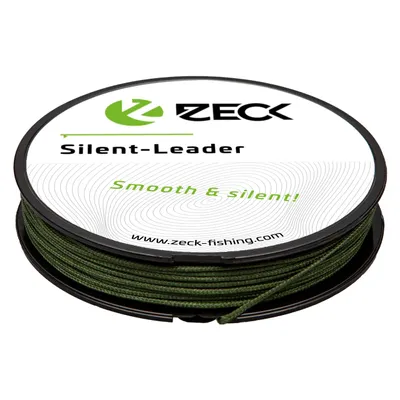 Produktbild von Zeck Silent Leader 20m geflochtene Schnur Wallervorfach, Durchmesser/Tragkraft:1.1mm / 68kg