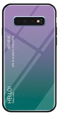 Produktbild von Handy Tasche für Samsung Galaxy S10 Plus Gradient Case Cover Schutz Hülle Lila