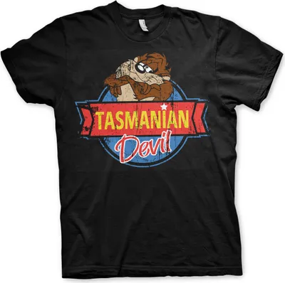 Produktbild von Tasmanian Devil T-Shirt - Large - Black