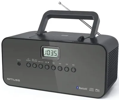 Produktbild von Muse M-22 BT, Tragbar, Digital, AM, FM, MW, 87,5 - 108 MHz, 522 - 1620 kHz, 1 W