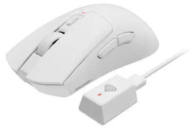 Produktbild von GENESIS Zircon 880 Pro, rechts, Optisch, RF Wireless + Bluetooth + USB Type-C, 30000 DPI, Weiß
