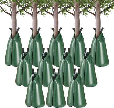 Produktbild von Baum-Bewässerungsbeutel, 12er-Pack, 20 Gallonen, langsam freisetzender Baum-Bewässerungsbeutel, langlebig
