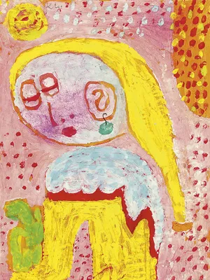 Produktbild von Paul Klee Kunstdruck Bild - Magdalena Vor Der Bekehrung, 1938 (80 x 60 cm)