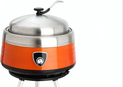 Produktbild von Vulcano Orange Tragbarer Holzkohlegrill Ø 30 cm