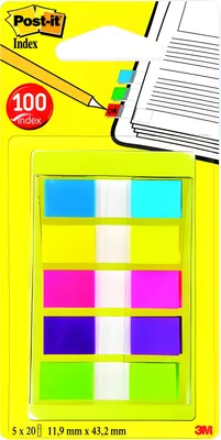 Immagine prodotto di Post-It 6835CB intercalare Indice a linguetta vuota Multicolore