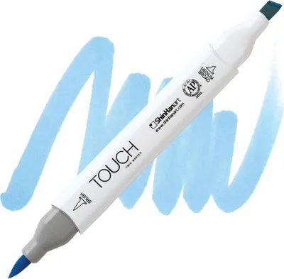 Immagine prodotto di TOUCH Pennello e scalpello bifacciale, PB185 Azzurro pallido
