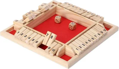 Produktbild von Spiel Shut The Box 4 Spieler