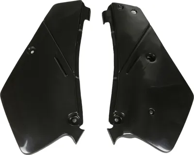 Immagine prodotto di Carenatura laterale UFO PLAST in 2 pezzi per Suzuki RM 80 cc, anni di produzione 1986 - 1999, colore: nero