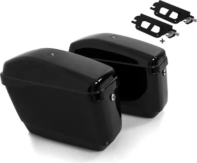 Obrázok produktu pre Sada 2x bočných kufrov s držiakom QL pre Honda Rebel 1100 CMX 21-25 Neva