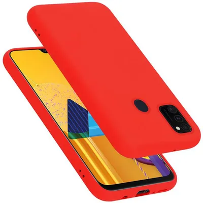 Obrázek produktu pro Cadorabo ochranný kryt pro Samsung Galaxy M21 / M30s v červeném pouzdře na mobilní telefon kryt TPU pouzdro