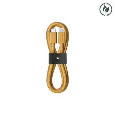 Obrázok produktu pre Native Union Belt Cable (USB-C – Lightning) 1.2m, kraft