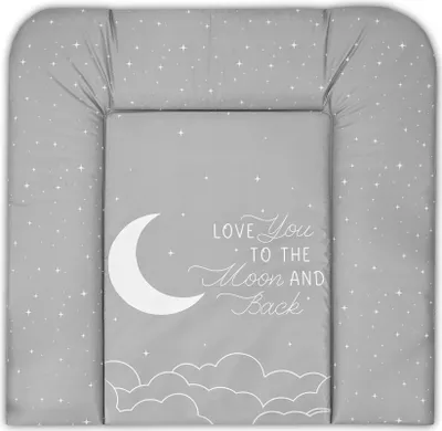 Produktbild von Wickelauflage Wickelkommode Auflage Baby 75 x 72 cm - Wickelmatte Wickeltischauflage Wasserfest Wickelunterlage Weich Galaxie