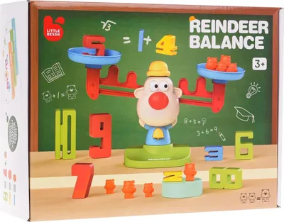 Zdjęcie produktu dla gra logiczna WAGA - KLAUN edukacyjna zabawa dla dzieci