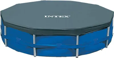 Immagine prodotto di Intex Round Pool Cover - Copertura per piscina - Ø 366 cm - Per piscine con struttura in metallo e a prisma