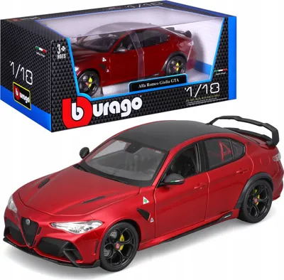 Produktbild von Bburago Model 1:18 Alfa Romeo Giulia GTA czerwony