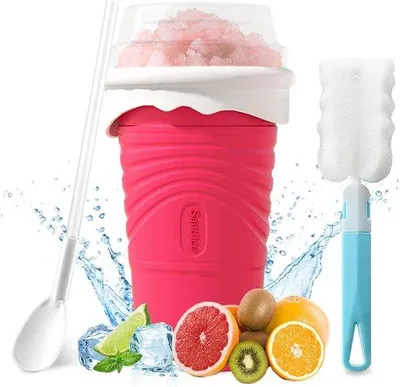 Produktbild von Famanu Slushy Maker - Hochwertige Slushy Becher - Kompakt und Tragbar