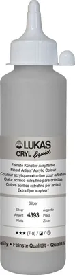 Produktbild von Lukas Cryl Liquid Acrylfarbe Silver 250 ml 1 stk