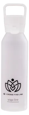 Immagine prodotto di IQ - Bottiglia da yoga "Cross The Line", 500 ml PP15275 (taglia unica) (bianca)