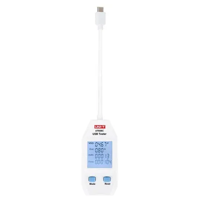 Produktbild von UNI-T, UT658C, USB-Tester, mit Kabel, USB-C