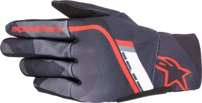 Image de Gants de moto Alpinestars Reef, noir/gris/rouge, S