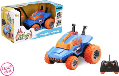 Obrázok produktu pre Auto Blaze malé diaľkovo ovládané RC auto 11,5 cm - české balenie