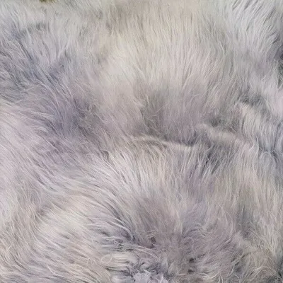 Produktbild von TOP ÖKO LAMMFELL SCHAFFELL Felle HELLGRAU BLAUGRAU DUNKEL GRAU TÖNE NEU L - XXL 130-140 cm x 70-90 cm BLAUGRAU