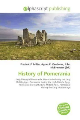 Produktbild von History of Pomerania