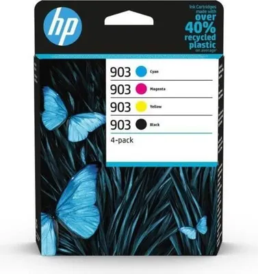 Immagine prodotto di Cartucce d'inchiostro multipack, HP 903, nero, ciano, giallo, magenta, originali, per OfficeJet / OfficeJet Pro 6900