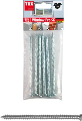 Produktbild von TOX 091 601 431, Schrauben- & Dübelsatz, Metall, Grau, 7,5 mm, 18,2 cm, 6 Stück(e)