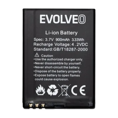 Zdjęcie produktu dla EVOLVEO EasyPhone EG, oryginalna bateria, 900 mAh