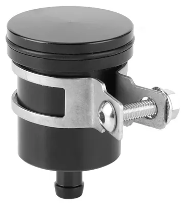 Image de Réservoir de compensation pour liquide de frein et d'embrayage, universel pour motos, avec support, noir