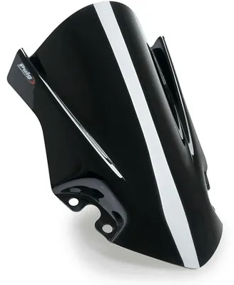 Produktbild von Puig 22286n Z-racing Windschutzscheibe Schwarz  Schwarz One Size