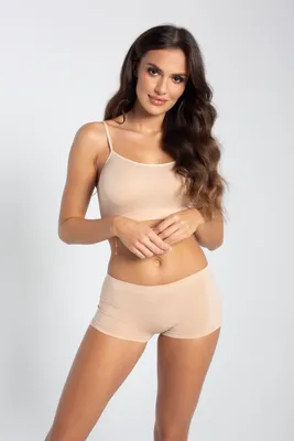 Zdjęcie produktu dla Gatta - Majtki Damskie Szorty Bezszwowe - Figi Damskie Seamless - Natural - XL