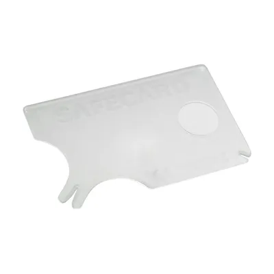 Immagine prodotto di RNK 2511 Tessera di controllo "Safecard" con lente di ingrandimento 85 x 54 mm(T)