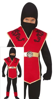 Produktbild von Guirca Ninja-jungenkostüm 5-6 Years 5-6 Years