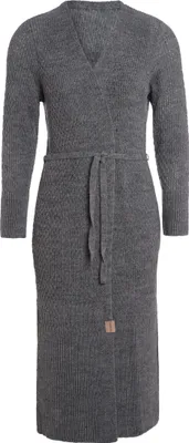 Produktbild von Knit Factory Gina Lange Strickjacke - Anthrazit - 40/42