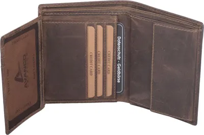 Produktbild von Echtleder Kombibörse-HUNTER braun