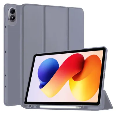 Zdjęcie produktu dla Techsuit etui książkowe z rysik do Xiaomi Redmi Pad 2 Pro - fioletowe
