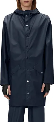 Produktbild von RAINS - Long Jacket Navy - Blau