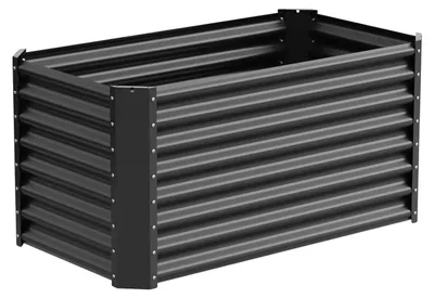 Obrázek produktu pro Zvýšený květináč, odolný proti povětrnostním vlivům, ergonomický design, 122 × 60 × 60 cm