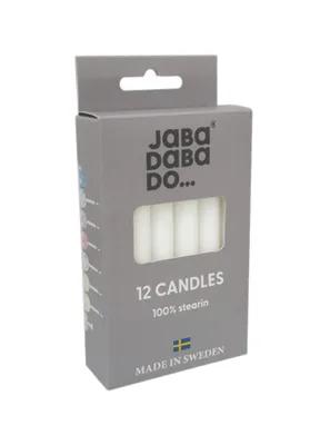 Produktbild von Jabadabado-Kerzen für Geburtstagszug (12 Stück)