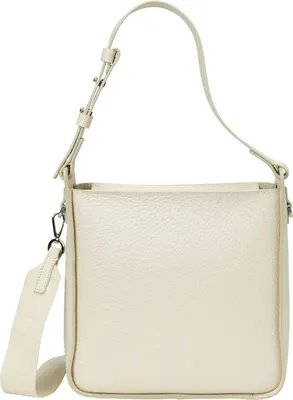 Produktbild von Marc O'Polo Leder Umhängetasche Schultertasche Hobo Bag Chalky Sand creme