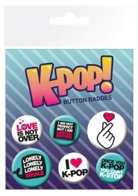 Image de K-Pop Zittes Badge Pack