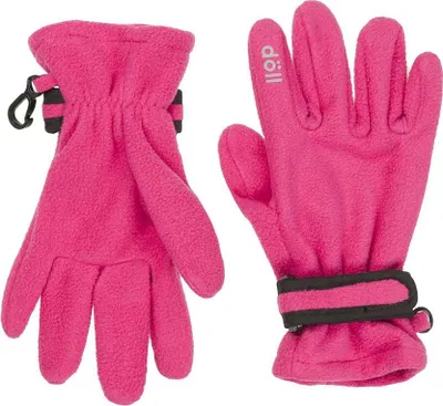 Produktbild von Mädchen Fünffinger Fleecehandschuhe, rosa, Döll