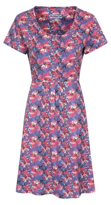 Produktbild von Mountain Warehouse - "Essentials Lora" Kleid mit ausgestelltem Rock für Damen MW5036 (44 DE) (Rot)