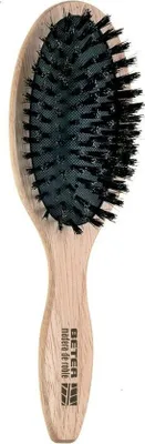Zdjęcie produktu dla Beter 03119, Dorosły, Okrągła szczotka do włosów, Beżowy, Czarny, Monochromatyczny, Drewno, Nylon
