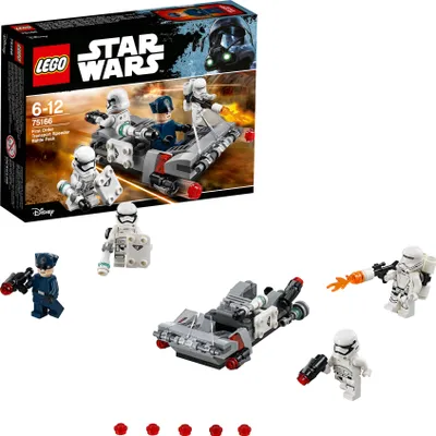 Produktbild von LEGO® Star Wars™ First Order Transport Speeder Battle Pack 75166